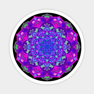 Vibrant Mandala Design Magnet